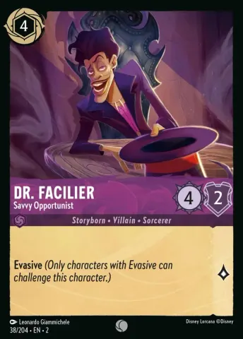 Dr. Facilier - Savvy Opportunist · 38