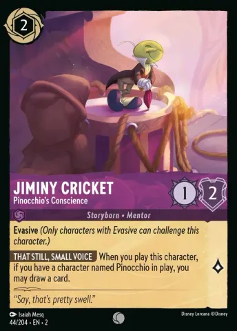 Jiminy Cricket - Pinocchio's Conscience · 44