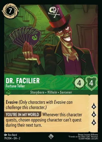 Dr. Facilier - Fortune Teller · 79