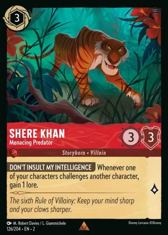 Shere Khan - Menacing Predator · 126