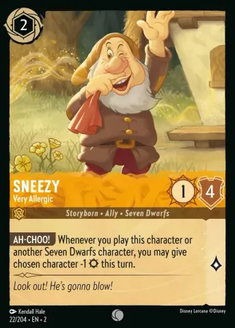 Sneezy - Very Allergic · 22