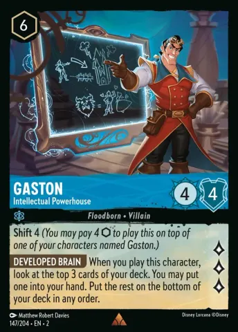 Gaston - Intellectual Powerhouse · 147