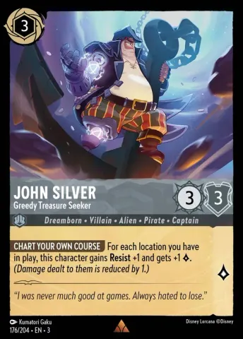 John Silver - Greedy Treasure Seeker · 176