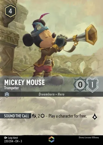 Mickey Mouse - Trumpeter · 220