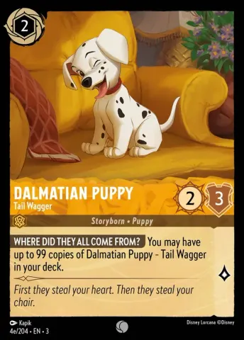 Dalmatian Puppy - Tail Wagger · 4e