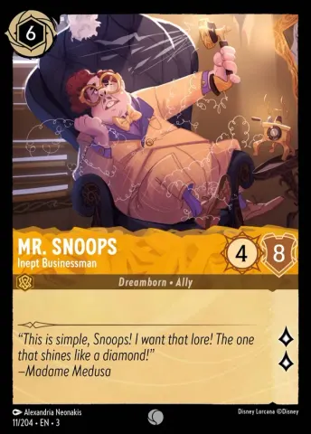 Mr. Snoops - Inept Businessman · 11