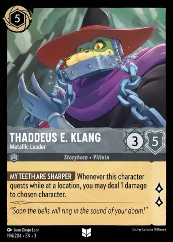 Thaddeus E. Klang - Metallic Leader · 194