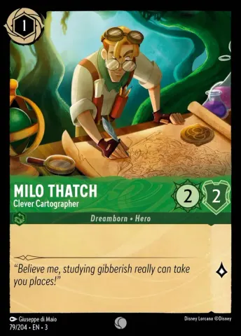 Milo Thatch - Clever Cartographer · 79
