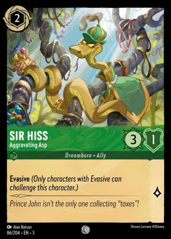 Sir Hiss - Aggravating Asp · 86