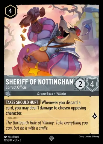 Sheriff of Nottingham - Corrupt Official · 191