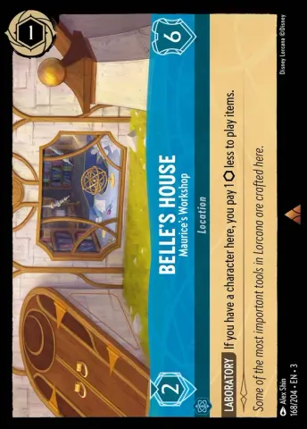 Belle's House - Maurice's Workshop · 168