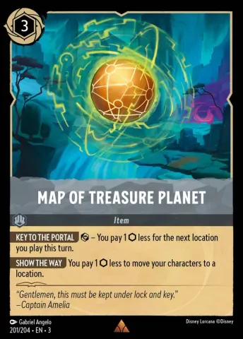 Map of Treasure Planet · 201