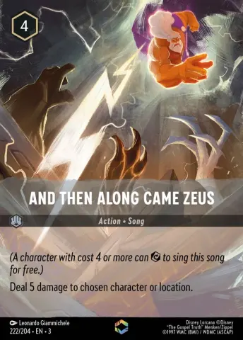And Then Along Came Zeus · 222