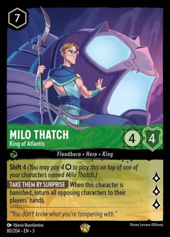 Milo Thatch - King of Atlantis · 80