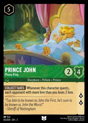 Prince John - Phony King · 83