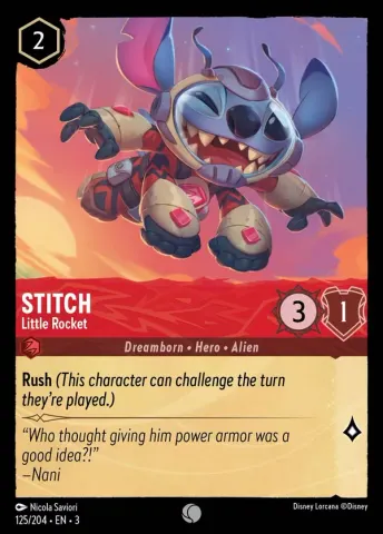Stitch - Little Rocket · 125