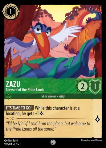Zazu - Steward of the Pride Lands · 93