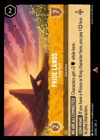 Pride Lands - Pride Rock · 33
