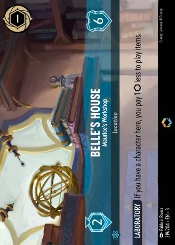 Belle's House - Maurice's Workshop · 219