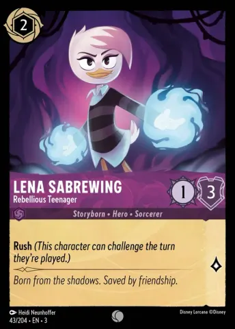 Lena Sabrewing - Rebellious Teenager · 43
