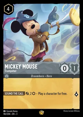 Mickey Mouse - Trumpeter · 182