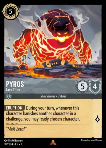 Pyros - Lava Titan · 187