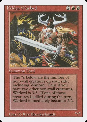 Keldon Warlord · 160