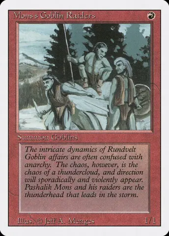 Mons's Goblin Raiders · 167
