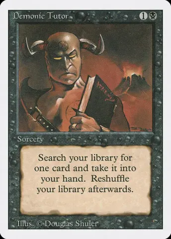 Demonic Tutor · 105
