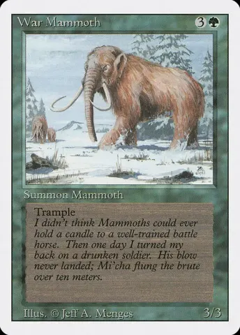 War Mammoth · 228