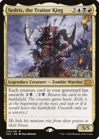 Sedris, the Traitor King · 274