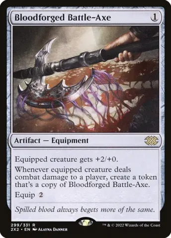 Bloodforged Battle-Axe · 299