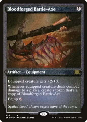 Bloodforged Battle-Axe · 556