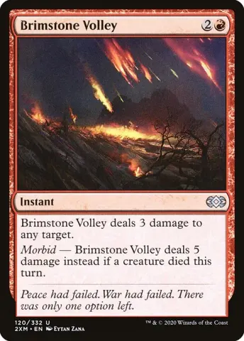 Brimstone Volley · 120