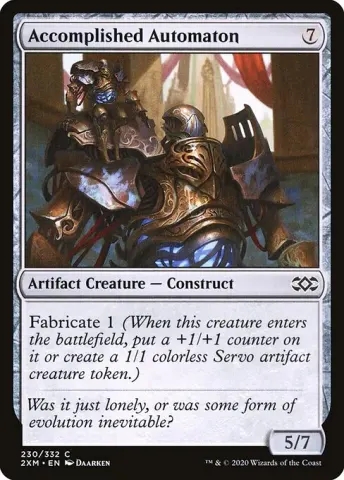Accomplished Automaton · 230