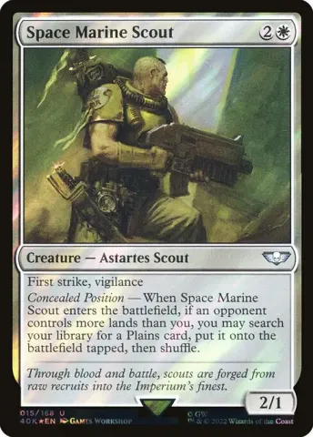 Space Marine Scout · 15