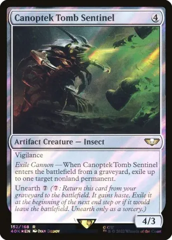 Canoptek Tomb Sentinel · 152