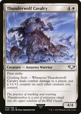 Thunderwolf Cavalry · 16