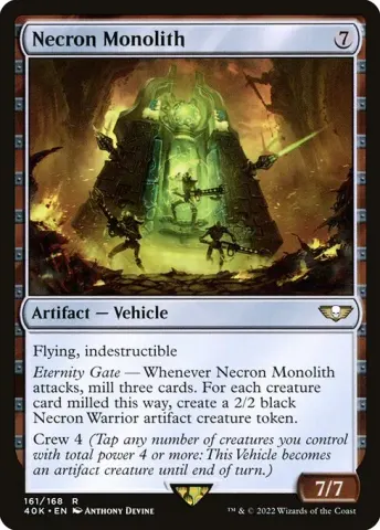 Necron Monolith · 161