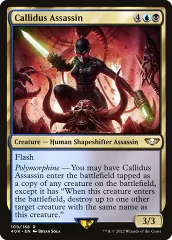Callidus Assassin · 109