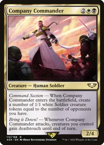 Company Commander · 113