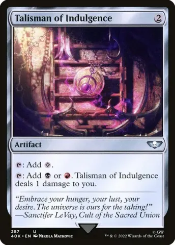 Talisman of Indulgence · 257