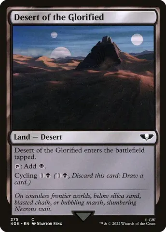 Desert of the Glorified · 275