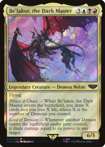 Be'lakor, the Dark Master · 6