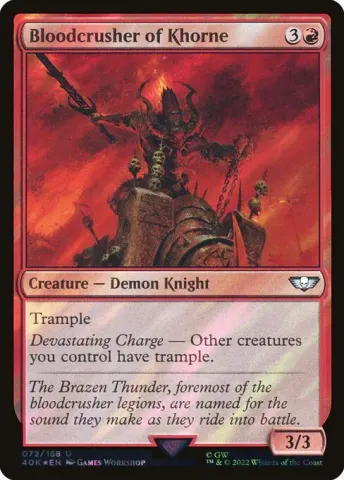 Bloodcrusher of Khorne · 72