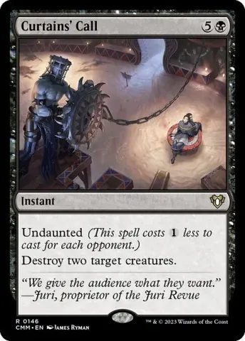 Curtains' Call · 146