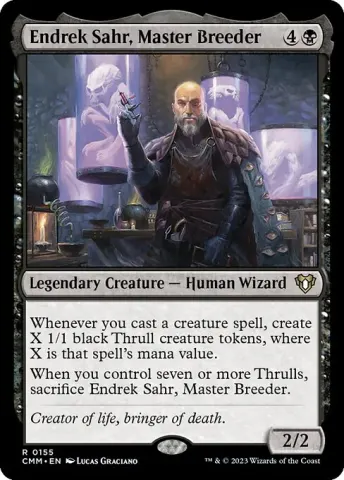 Endrek Sahr, Master Breeder · 155