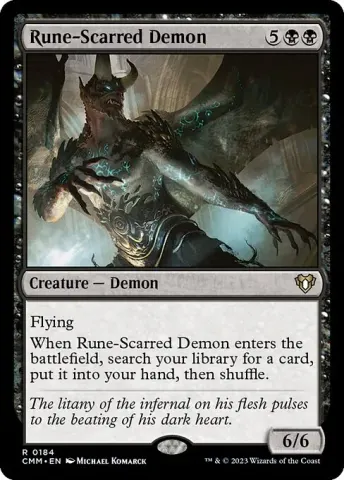 Rune-Scarred Demon · 184