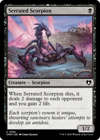 Serrated Scorpion · 185
