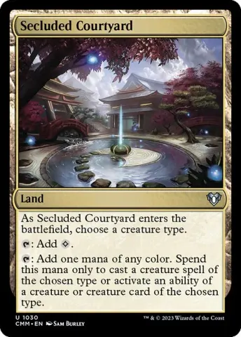 Secluded Courtyard · 1030